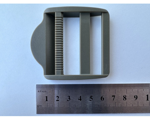 50 мм Пряжка пластиковая цвет хаки