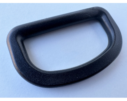 38 мм Півкільце пластикове колір чорний