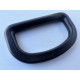 38 мм Півкільце пластикове колір чорний