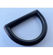25 мм Полукольцо пластиковое цвет черный
