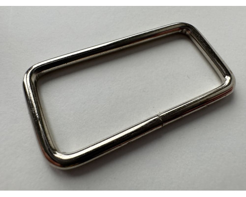 40x18 мм Рамка посилена колір нікель, ф 3 мм