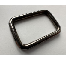 25x15 мм Рамка металлическая усиленная цвет черный никель, ф 3 мм