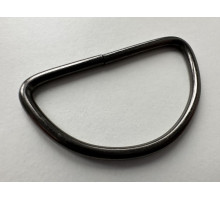 40 мм Полукольцо металлическое цвет черный никель