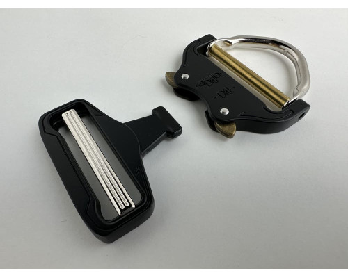 50 мм Фастекс металевий з півкільцем колір чорний